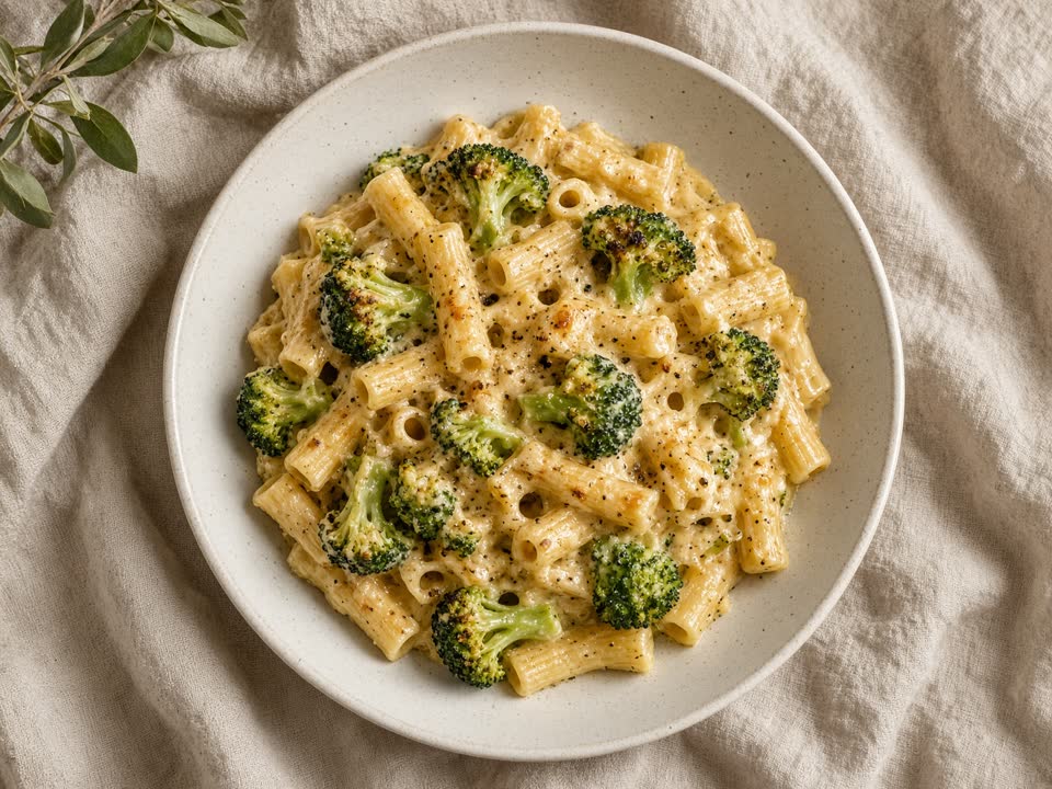 Brokkoli-Käse-Pasta