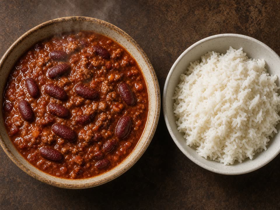 Klassisches Chili mit Mais