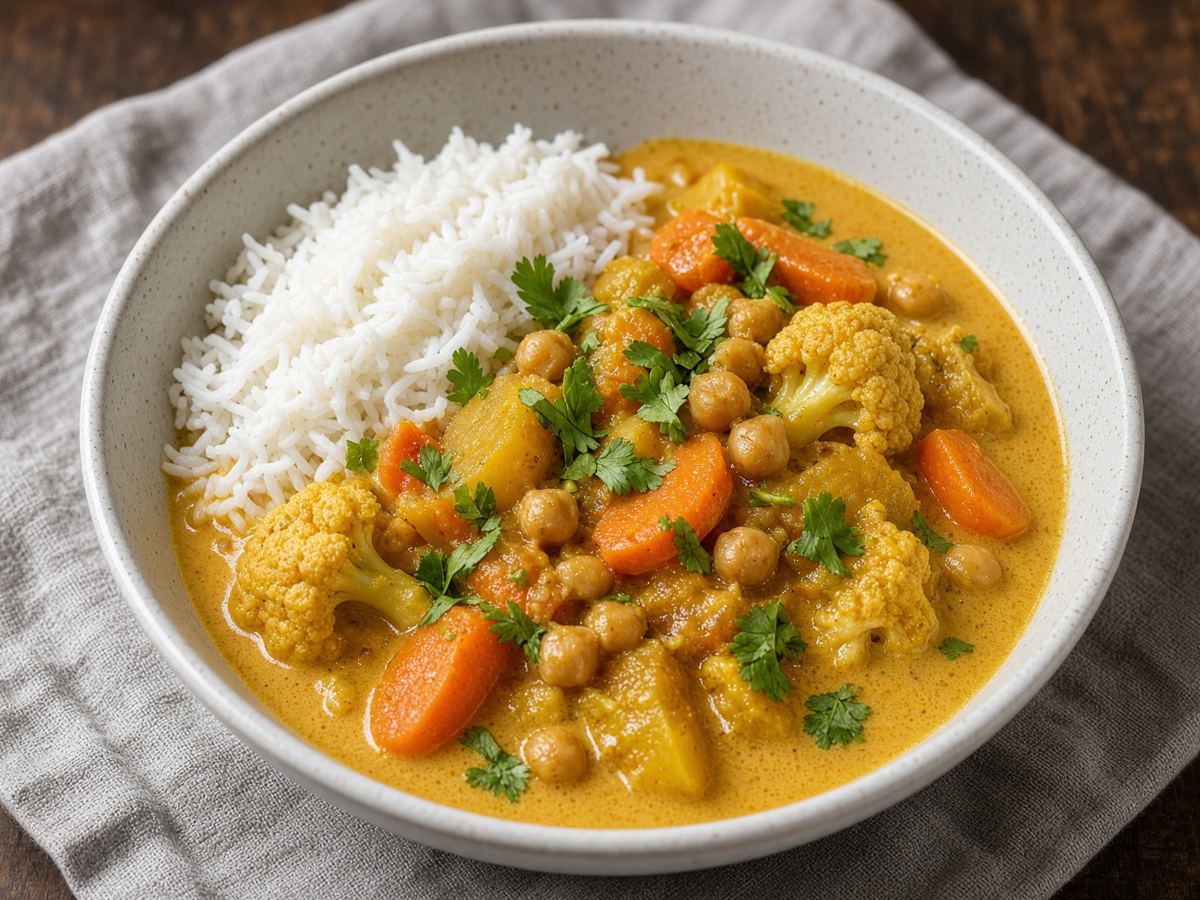 Gemüse-Kokos-Curry