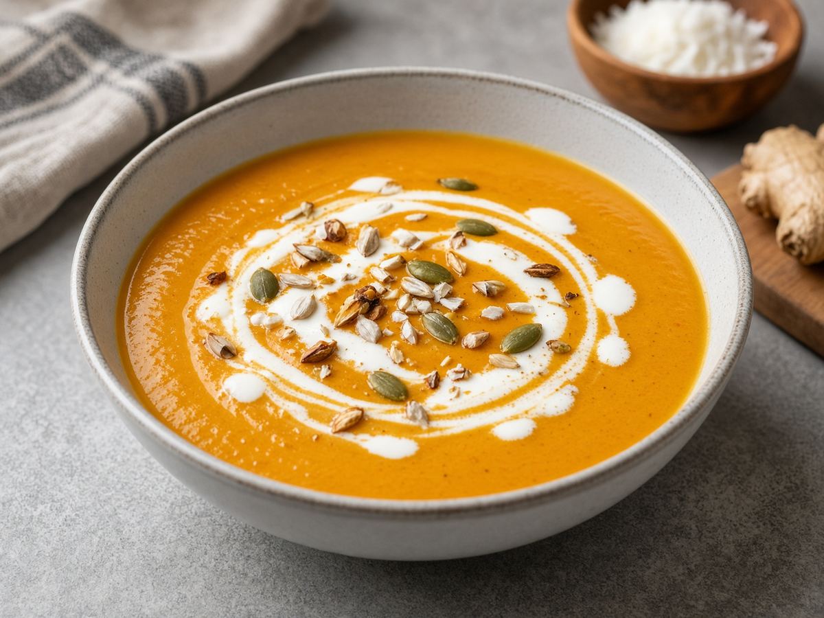 Karotten-Ingwer-Suppe