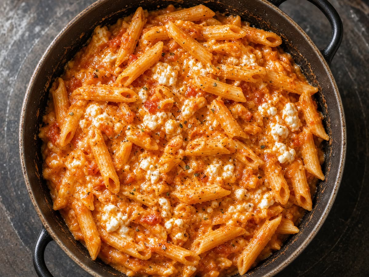 Protein-Nudeln mit Hüttenkäse